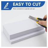 U Shaped Air Conditioner Insulation Foam Block for Midea,Window Air Conditioner Side Foam for Midea and Danby Insulation Panels Window Seal Kit (2 PIC)