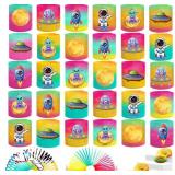Space Rainbow Spring, 30Pcs Party Favors for Rainbow Slinky, Birthday, Carnival, Prizes, Goodie Bags, Pinata Fillers, Game Party Supplies