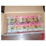 JOYIN 36 Pcs Halloween Glow Stick Hanging Wands in 8 Different Pattern Designs and 6 Colors for Kids Party Favors, Halloween Party Supplies, Glow in the Dark, Goodies Bags Fillers, Non Candy Treats