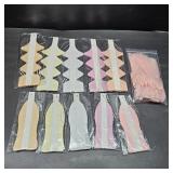 Pink and Cream Paper Fans Party Decorations