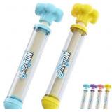 Firework Water Gun, Romantic Fireworks Style Water Spray Toy for Couples, High Pressure Pull-Out Sprinkler Spray Toys for Bathing, Pool, Party Entertainment (2Pcs E)