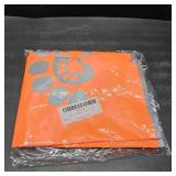 Reflective Dog Safety Vest - High Visibility with Reflective Strips, Adjustable Nylon for Night Walks, Hiking, Orange (Medium)