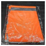 Reflective Dog Safety Vest - High Visibility with Reflective Strips, Adjustable Nylon for Night Walks, Hiking, Orange (Medium)