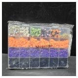 Megoogo Halloween Clay Beads Bracelet Making Kit, Polymer Heishi Flat Round Fall Clay Beads with Charms for Friendship Bracelets Making DIY Crafts