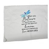 Christian Dragonfly Kitchen Towels, Inspirational Dish Tea Towels, Religious Faith Based Gifts Decorative Hand Towel for Bathroom Kitchen, 16x24 Inch