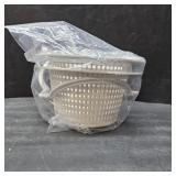 Swimming Pool Skimmer Replacement Basket with Handle, 2 Pack - Above Ground Pool Thru-Wall Skimmer Baskets