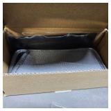 JJWELL 3 Pack Mens Reading Glasses Blue Light Blocking, Metal Rectangle Semi Rimless Readers for Men, Anti Eyestrain/Computer Glare/UV, Half Frame Spring Hinge Eyeglasses with Pouches(1.75)