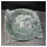 Hanging Bird Bath for Outside, Hanging Bird Water Feeder for Outdoor, Birdbath Bowl, Birdbaths for Outdoors Balcony Window Backyard Garden, Small Large Wild Birdfeeder Tray (10', Green)