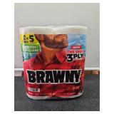 Brawny Paper Towels Family Pack - Equals 2 Regular Rolls