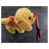 KSABVAIA Plush Teddy Toy Puppy Electronic Interactive Dog - Walking, Barking, Tail Wagging, Stretching Companion Animal for Kids Toddlers