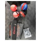 Champs MMA Boxing Reflex Ball Set with Punch Counter App | 4 Balls with Varying Weights, Headband & 4 Spare Strings to Improve Speed, Hand Eye Coordination Training | Boxing Equipment, MMA Gear Gift