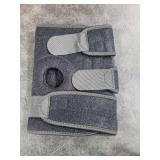 Foilswirl 1 Pcs Kids Knee Brace with Side Stabilizers Patella Gel Pads Adjustable Straps Youth Child Knee Brace Support for Meniscus Tear Sports, Meniscus Tear (Black)