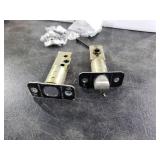 Mega Handles Modern Black Door Entrance Set