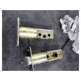 Mega Handles Modern Black Door Entrance Set