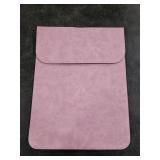 Allinside 13 inch Laptop Sleeve Case for with MacBook Air 13 2018-2025 (M2 A2681 M3 A3113 M4 A3240)/MacBook Pro 13 2016-2022 (A2251 A2289 A2338 M1 M2), PU Suede Leather Laptop Case Cover, Purple