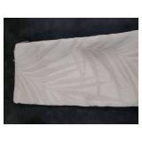 Yangest Neutral Chenille Pillow Cover 18 x18 Inches, Jacquard Leaves Square Throw Pillow Cover Soft Decorative Nature Accent Couch Pillow Cover for Living Room Bedroom, Beige