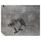 Maxmoral 4PCS Swing Adjustable Offset Door Hinges Metal Hardware Black Cabinet Wardrobe Bedside Cabinet Door Hinges Iron with Installation Screws M Shaped 4 Hole for Windows Furniture Wooden Boxes