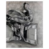 Airplane Foot Hammock, No Collapse Foot Rest for Plane Travel with Extended Adjustment Strap, Portable Desk Foot Hammock with Thickened Foam, Foot Sling Travel Essentials to Relax Your Feet