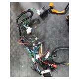 PRO BAT ATV Quad Complete Electrics AC Wire Harness Kit with CG-8 Stator 6-Pin AC CDI Multi-Functional ATV Switch Ignition Coil Solenoid Relay Spark Plug for 150cc 200cc 250cc 300cc Zongshen Lifan