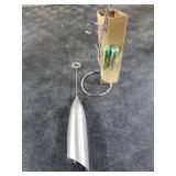 SIMPLETaste Milk Frother Handheld Battery Operated Electric Foam Maker, Drink Mixer with Stainless Steel Whisk and Stand for Cappuccino, Bulletproof Coffee, Latte