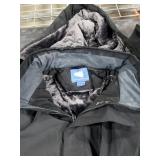 Winter Jackets Coats for Mens Waterproof Fleece Lined Ski Jackets Warm Outdoor Snow Skiing Hiking Parka Jackets Coats with Hoode Black 3X-Large