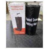 HETFOENT Heated Snow Melting Mats,13in x 10FT Heated Outdoor Mats for Winter Snow Removal,Snow and Ice Melting Mats for Proof and Sidewalks