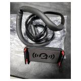 Chapter Seven Universal Smart Mobile Phone Stand,Hanging on Neck Cell Phone Mount Holder, Flexible Lazy Bracket DIY Free Rotating for Multiple Functions (Black)