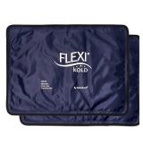 2 FlexiKold Gel Ice Packs (Standard Large: 10.5 x 14.5) - Reusable Cold Pack for Injuries, for Back Pain Relief, Migraine Relief Pad, After Surgery, Postpartum, Headache, Shoulder - 6300-COLD 2PK