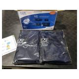 2 FlexiKold Gel Ice Packs (Standard Large: 10.5 x 14.5) - Reusable Cold Pack for Injuries, for Back Pain Relief, Migraine Relief Pad, After Surgery, Postpartum, Headache, Shoulder - 6300-COLD 2PK