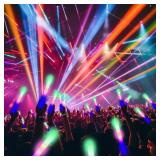 SVYIQ 12 PCS Foam Glow Sticks Bulk With 3 Modes Colorful Flashing,Foam Light up Sticks,Glow Sticks for Wedding,Glow in Dark Party Supplies for Wedding,Halloween, 4th of July,Raves,Concert,New Year1