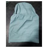 High Chair Handy Pocket Pouch, Mealtime Essentials Organizer of High Chairs, Highchair Accessories Of Storage and Oragnization, Resuable PU Storage Bag with Internal Zippered Pocket (Sage Green)