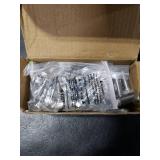 100% 304 Stainless Snow Blower Impeller Modification/Rubber Ki, 3/8inch 3-Blade Universal - Modifies 2-Stage Machine Including Installation Hardware, Repeated and Use Durable in Various Conditions (3)