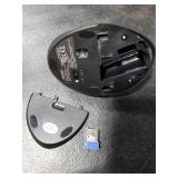 TECKNET Ergonomic Mouse, 4800 DPI 5 Adjustable DPI Levels, Wireless Vertical Mouse, 6 Buttons, 2.4G Silent Mouse for Laptop, PC, Chromebook, Mac - Black