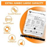 Vacuum Storage Bags Jumbo (12 x Jumbo),Plastic Packaging Bags,Space Saver Sealer Compression Bags for Blankets, Comforters, Pillows, Bedding,Clothes Storage