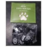 EXPAWLORER 6Pcs Anti-Slip Dog Socks to Prevent Licking Paws,Winter Snow Dog Boots & Paw Protectors, Dog Booties Traction Control on Hardwood Floor,Dog Shoes for Puppy Small Medium Large Senior Dogs