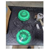 Chicken Coop Heater with Thermostat & Light, 400 Watts Adjustable Fire Proof Chicken Coop Heater For Winter, Heat Lamp Warmer Fan include Remote Control, For Poultry Dog Cat Rabbit