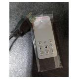 Chicken Coop Heater with Thermostat & Light, 400 Watts Adjustable Fire Proof Chicken Coop Heater For Winter, Heat Lamp Warmer Fan include Remote Control, For Poultry Dog Cat Rabbit