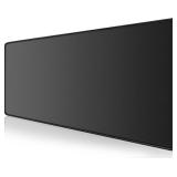 KTRIO Large Gaming Mouse Pad Desk Mat, Superior Micro-Weave Cloth for Precise Mouse Control, Non-Slip Rubber Base, Stitched Edges, Water-Resistant, for Gamer, Office & Home, 31.5 x 11.8 inches