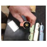 Samniu 4 Pack of Torch Lighter, Windproof Adjustable Jet Flame, with Safety Lock, Long Refillable Butane Torch Lighters for Grill, Camping, Candle, Stove (NO Gas)