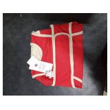 FUAMEY Surgical Suit for Dogs Female Spay, Cone of Shame Alternative to Stop Licking, Breathable Male Dog Recovery Suit for After Neuter Surgery, Dog Onesie with Front Leg Covered, Corgi (Red, L)