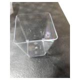 TOFLEN 13 Pack 5 oz Clear Square Dessert Cups with Dome Lids and Spoons, Perfect for Parties, Desserts, Appetizers, and More