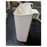 Poeland Multi-Purpose Over Cabinet Door Organizer, Under-Shelf Storage Organizer for Kitchen Wraps, Foils, and Paper Towel Dispenser (White)