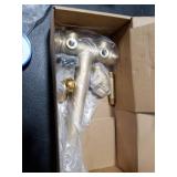 1x 11Well Pressure Tank Tee Kit with 30/50psi Pressure Switch,Brass Pressure Tank Installation Kit for Water Well,Fit Most pressure tanks with diameters up to 16