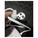 6 Ft Surge Protector Power Strip - 8 Widely Outlets with 4 USB Ports, 3 Side Outlet Extender with 6 Feet Extension Cord, Flat Plug, Wall Mount, Desk USB Charging Station, ETL,White