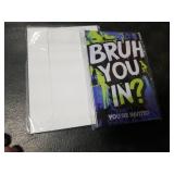 Fablus Brother You in Birthday Invitations for Boys, Bro Invitaions for Boy's Party Invites, 4x6 Inches, 30 Sets with Envelopes