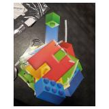 Building Block Birthday Party Supplies Banner by Aliza | Baby Boy Toddler Kids Birthday Decorations Huge 7-feet Long Brick Themed Decor The Perfect Decoration for Your Party