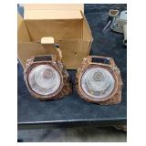 EiGreen Solar Garden Rock Lights Outdoor, 2 Pack 10 LED Waterproof Solar Powered Rock Light Yard Landscaping Spotlights, for Indoor and Outdoor Decoration