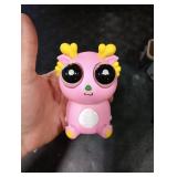 Pop-Out Eye Dragon Squeeze Toy - Stress Relief Sensory Squishy for Adults, Funny Anti-Stress Ball, Ideal Anxiety Toy for Party Favors and Gifts (Pink)