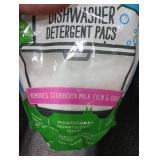 Dapple Baby Dishwasher Pacs, Hypoallergenic Dishwasher Pods Powered by Plants, Removes Milk Residue & Odor on Dishes, Baby Bottles & Kitchenware, Fragrance Free, 25 Count (Pack of 1) PACKS ARE BROKEN