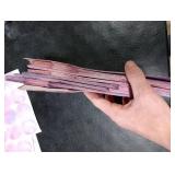 woric 36PCS Tie Dye Party Favor Bags with Stickers, Pink and Purple Goodie Bags for Girls Birthday Easter Small Gift Bag for Kids, Baby Shower, Wedding, Pink Party Favor Supplies